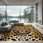 Bold Leopard Spot Aura Rug