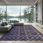 Linear Geometric Gradient Lattice Rug