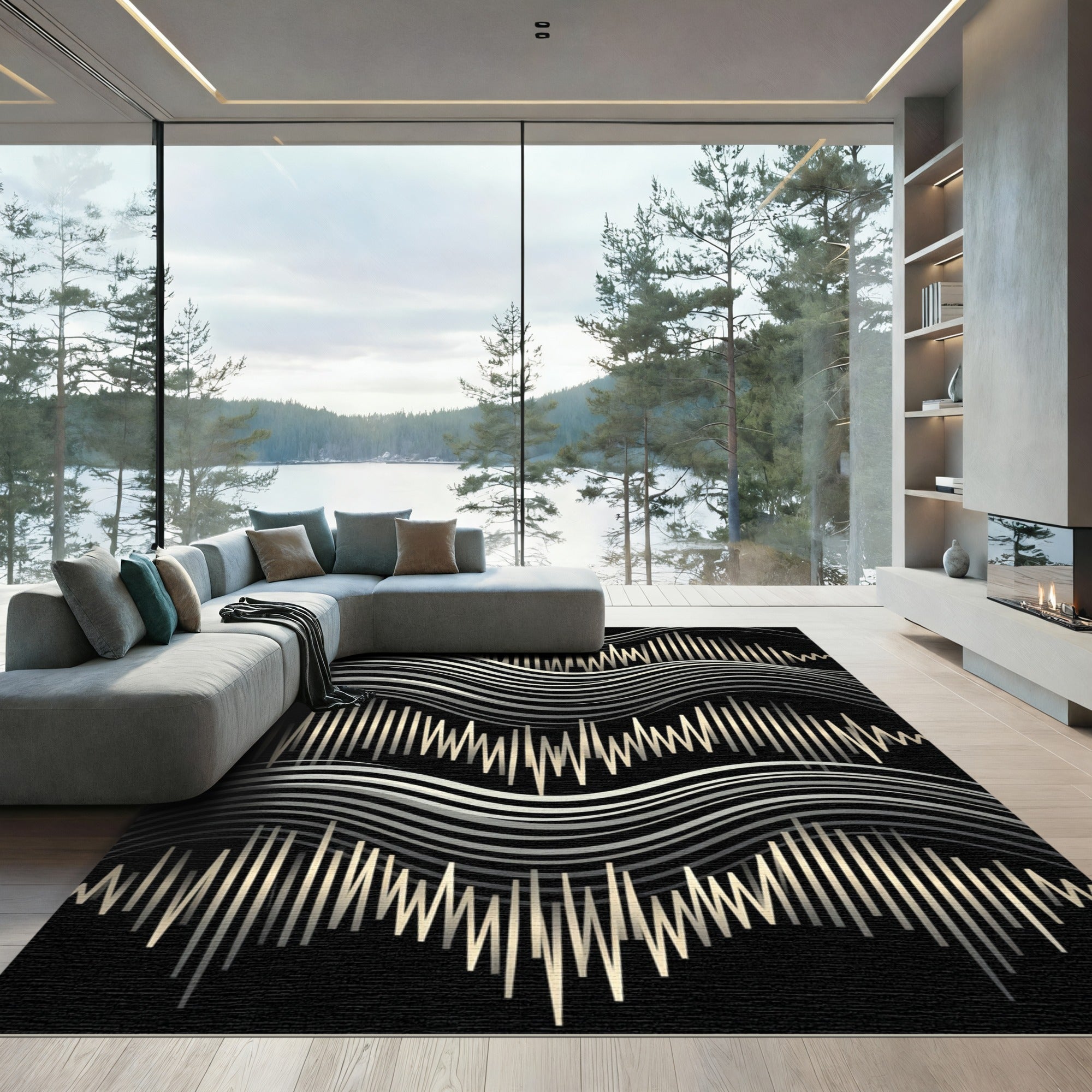Monochromatic Wave Amplitude Spectrum Rug