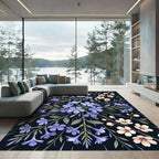Blooming Branches Celestial Garden Rug