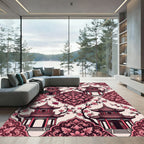 Pink Pagoda Cherry Blossom Blossom Rug