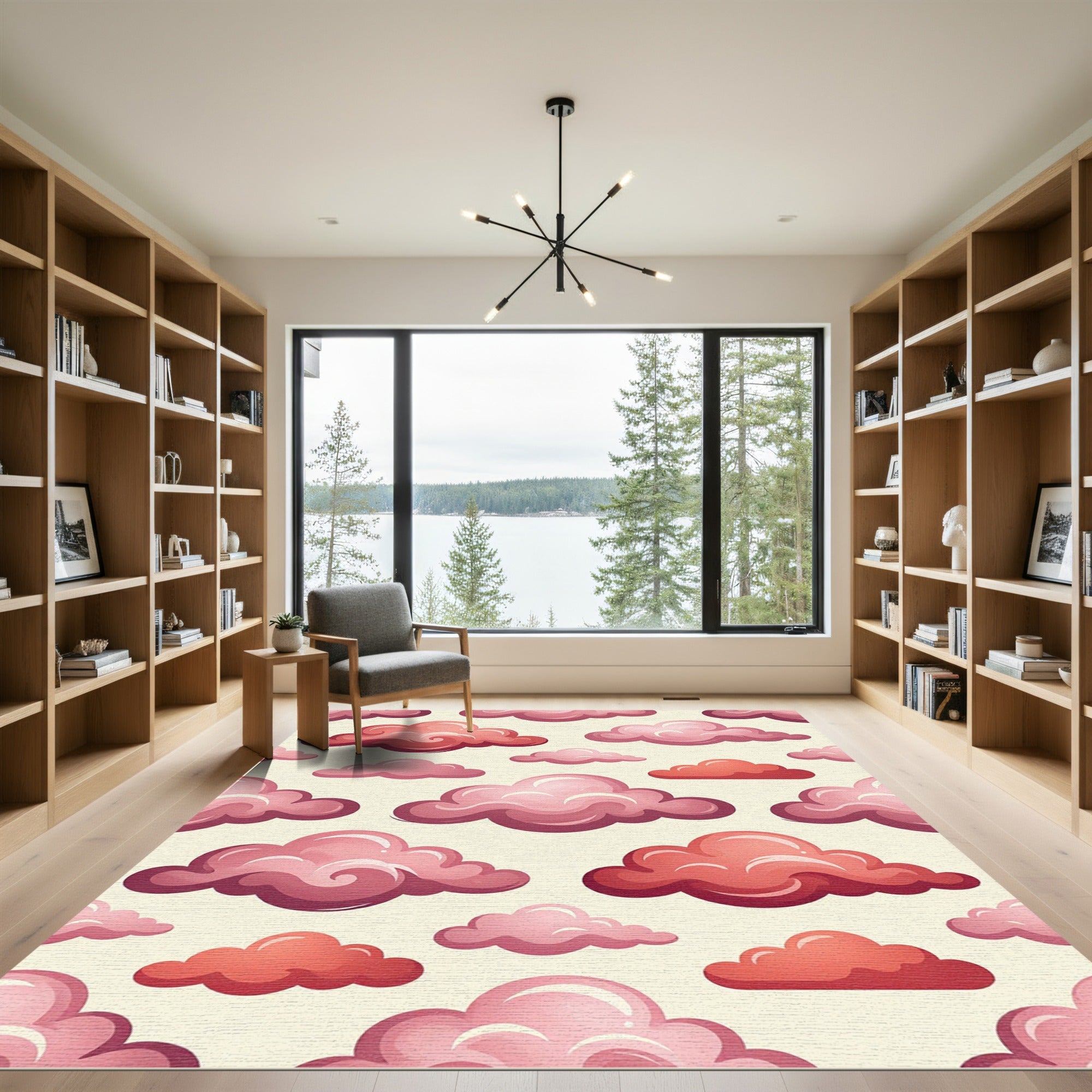 Pink Cloud Cluster Delight Rug
