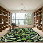 Sage Green Ivy Vine Medley Rug