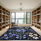Blooming Branches Celestial Garden Rug