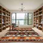 Earthy Arrow Native Stripe Rug