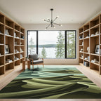 Earthy Gradient Desert Dune Rug