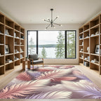 Soft Feather Pastel Ombre Cloudscape Rug