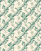 Sage Green Botanical Tangle Design Rug