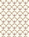 Classic Quatrefoil Floral Medallion Pattern Rug