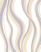 Soft Wavy Lines Pattern Rug