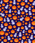 Jack-o'-lantern Ghost Happy Halloween Pattern Rug