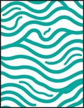 Oceanic Wave Pattern Rug