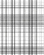 Abstract Black White Grid Design Rug