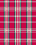 Classic Red Tartan Plaid Design Rug