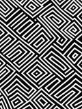 Abstract Geometric Maze Pattern Rug