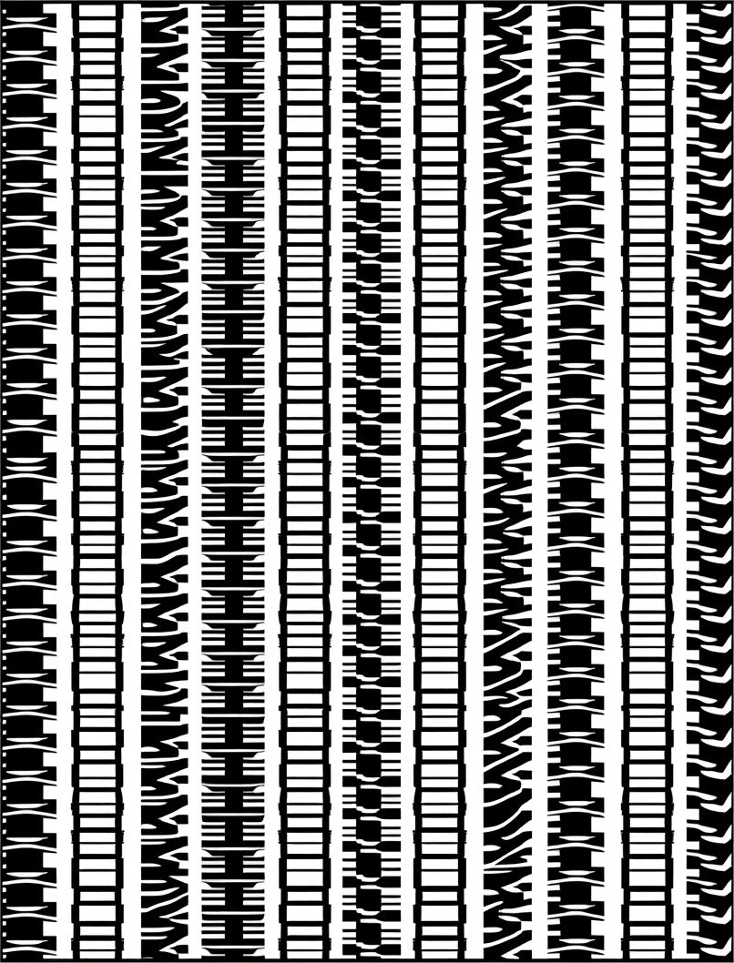 Graphic Stripe Modern Geometric Rug