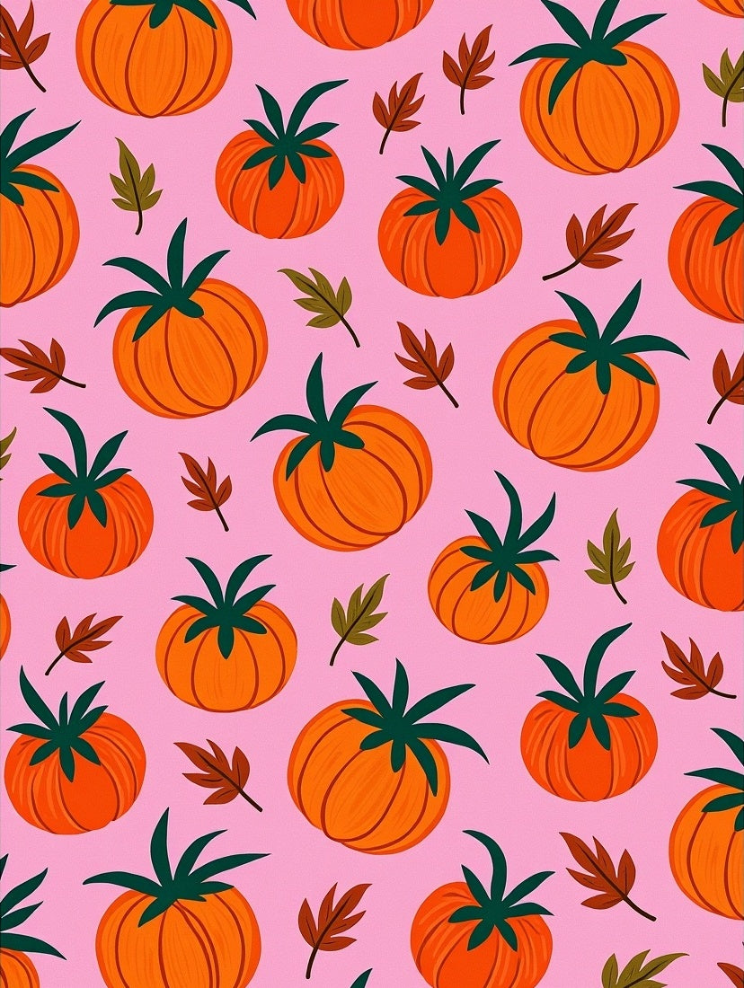 Pumpkin Patch Pattern Rug