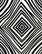 Optical Illusion Diamond Stripe Rug