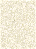 Swirl Lines Beige Abstract Pattern Rug