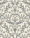 Ornate Floral Swirls Pattern Rug