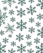 Winter Snowflake Pattern Design Rug
