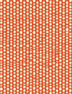 Orange Honeycomb Abstract Geometric Rug