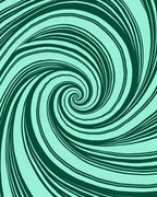Deep Sea Swirl Pattern Rug