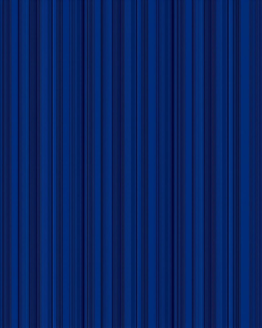 Deep Blue Vertical Stripe Pattern Rug