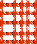 Bold Abstract Graphic Rectangle Pattern Rug