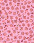 Silly Red White Swirl Candy Rug