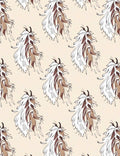 Abstract Mane Pattern Design Rug