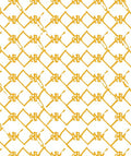 Geometric Chain Link Pattern Rug