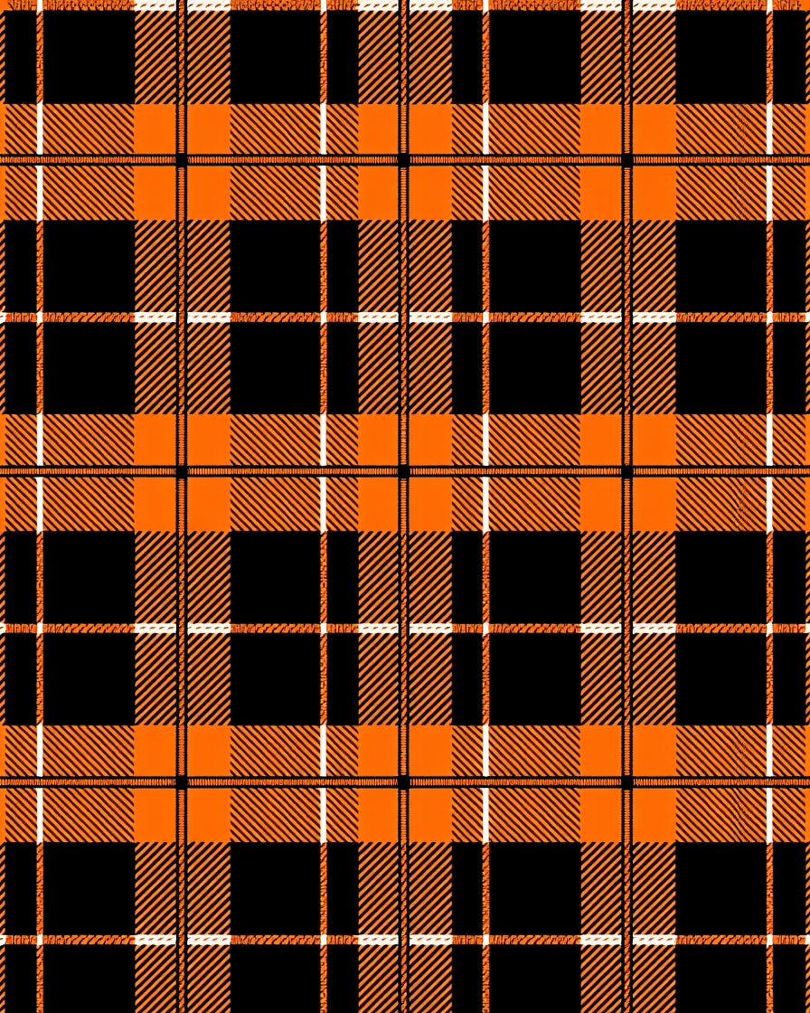 Classic Plaid Pattern Design Rug