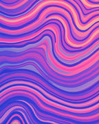 Vibrant Swirling Color Harmony Rug