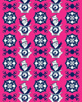 Whimsical Bird Floral Motif Rug