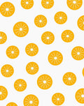 Citrus Slice Pattern Graphic Rug