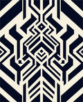 Abstract Geometric Pattern Rug