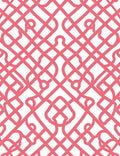 Coral Trellis Pattern Rug