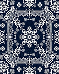 Intricate Floral Mandala Pattern Rug