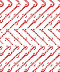 Crimson Flute Diagonal Repeat Rug