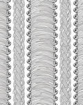 Intertwined Braided Striped Artwork Rug