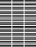 Modern Black White Stripe Pattern Rug
