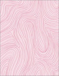 Pink Abstract Swirl Pattern Rug