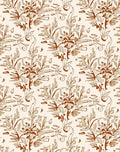 Ornate Vine Foliage Pattern Rug