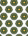 Exotic Floral Medallion Pattern Rug