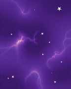 Cosmic Nebula And Stars Design Rug