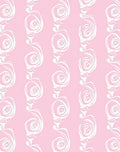Soft Pink Swirl Nautilus Design Rug