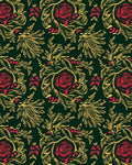 Luxurious Floral Vine Patterned Rug