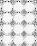 Intricate Geometric Diamond Pattern Rug