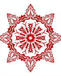Floral Starburst Design With Intricate Medallion Rug
